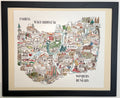Wonders of Hungary Map