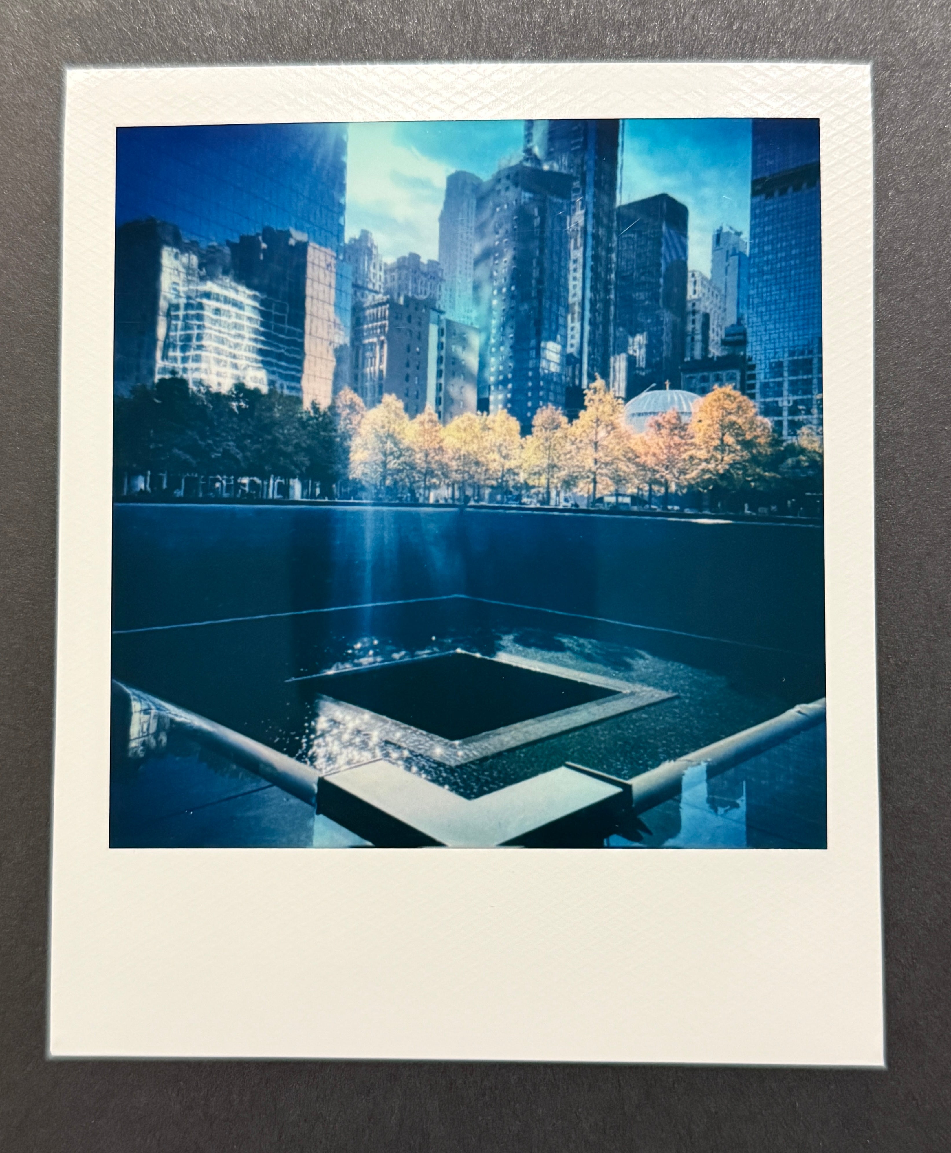 Ground Zero Memorial Polaroid