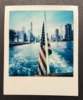 American Flag Chicago Polaroid