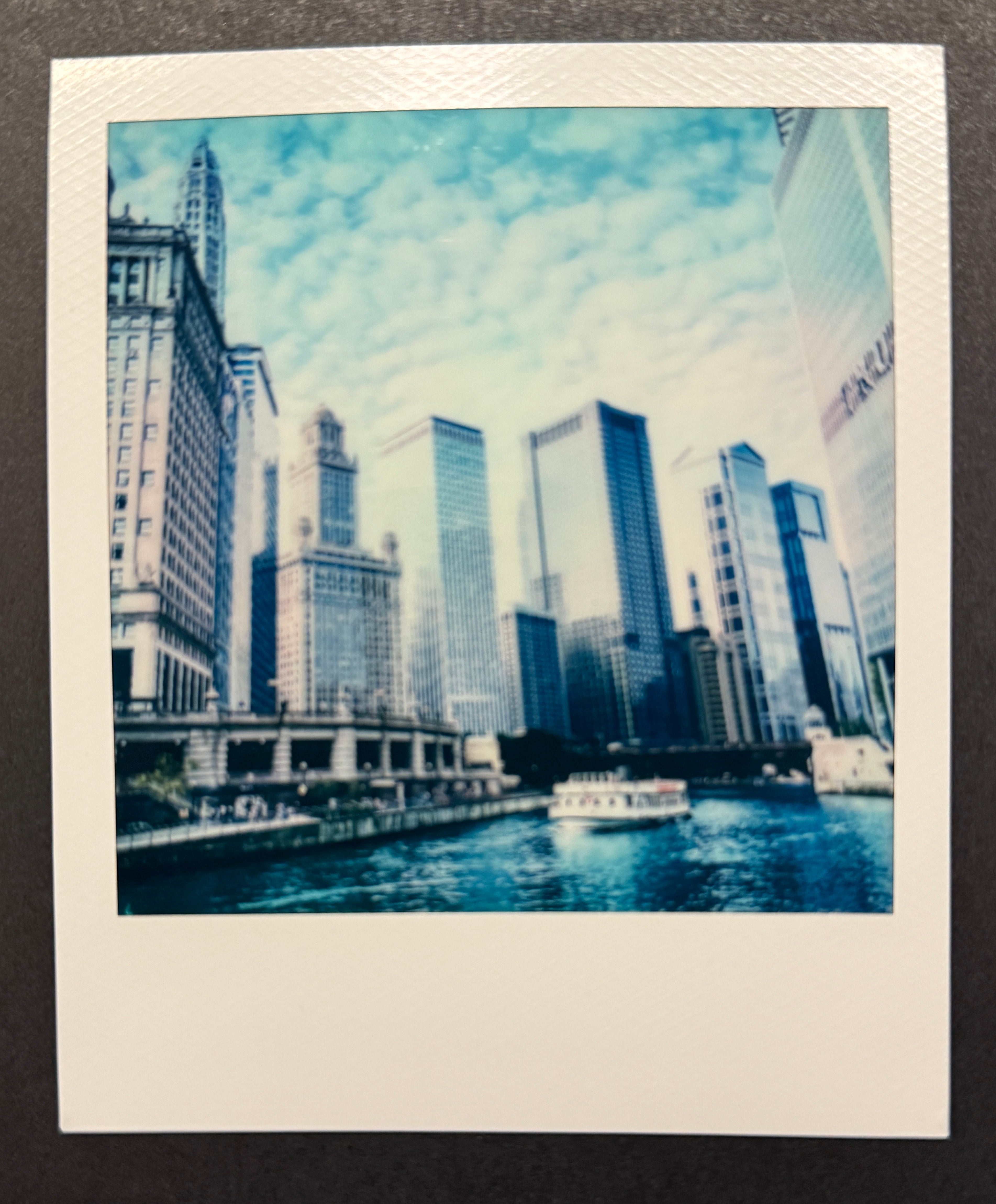 Chicago Skyline Polaroid