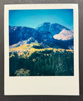 Timpanogos Mountains Polaroid